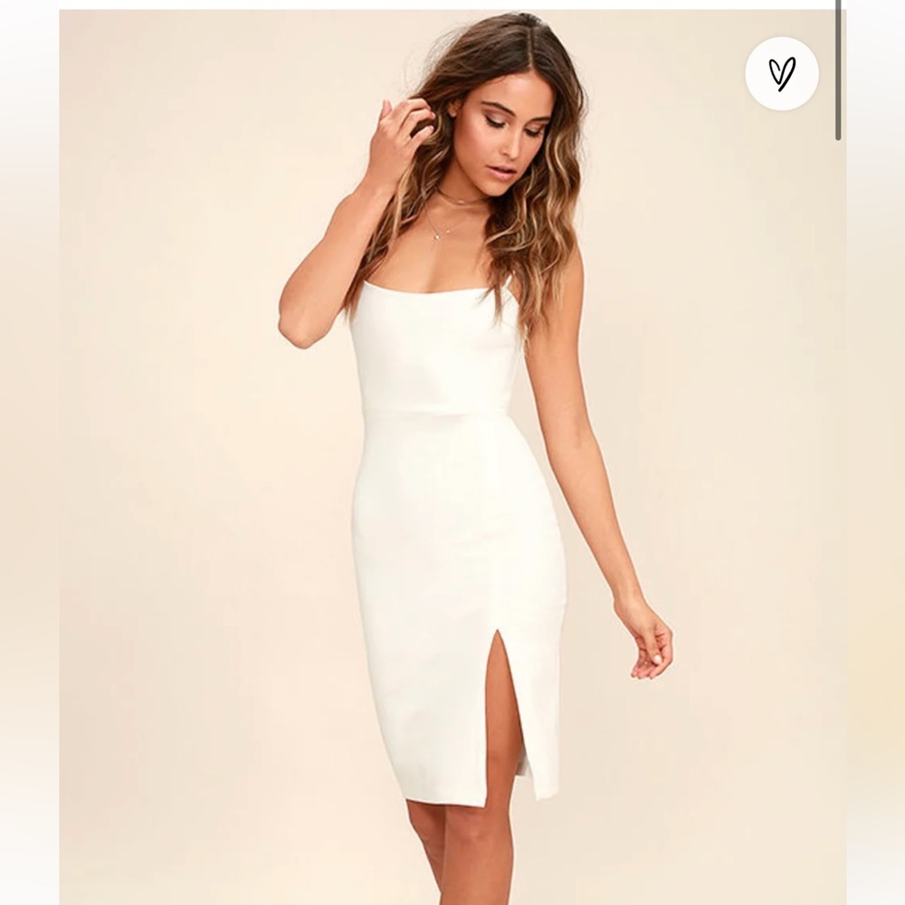 Lulus White Bodycon Dress